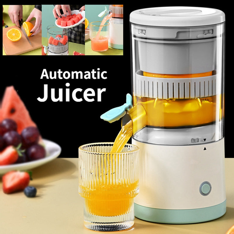 Wireless Electric Juice Squeezer - 500 Ml USB Rechargeable Juicer